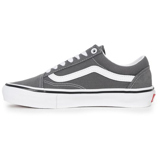 Tênis Vans Skate Old Skool Cinza/Branco
