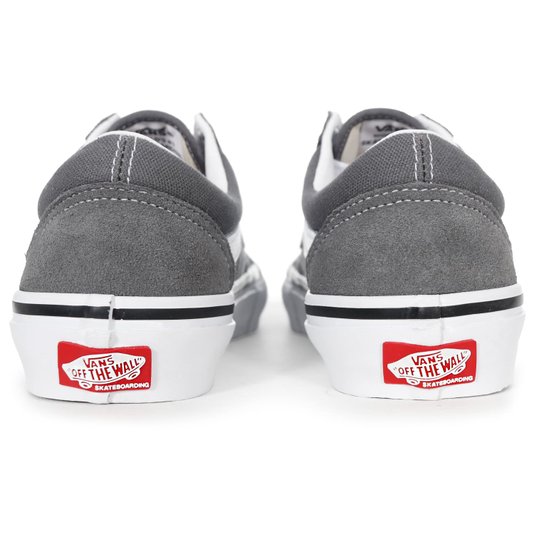 Tênis Vans Skate Old Skool Cinza/Branco