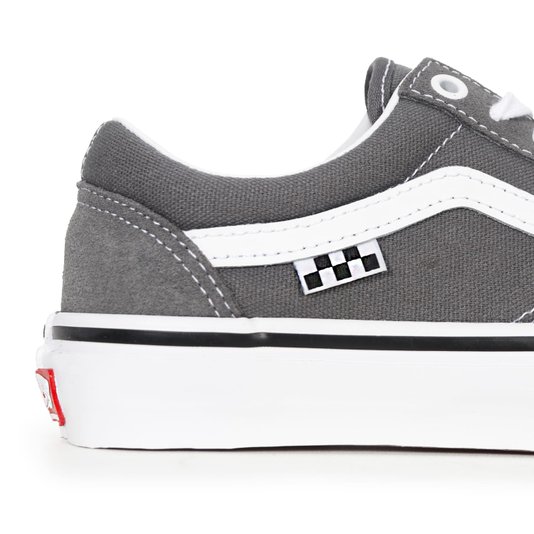 Tênis Vans Skate Old Skool Cinza/Branco