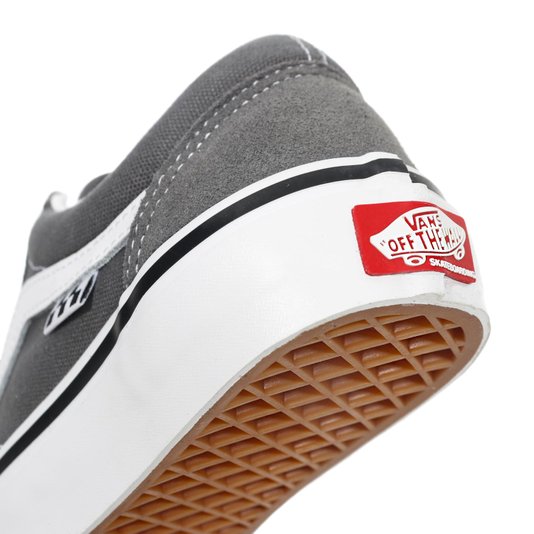 Tênis Vans Skate Old Skool Cinza/Branco