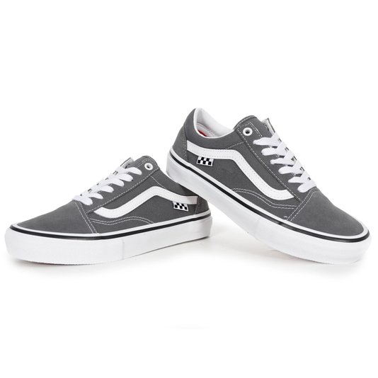 Tênis Vans Skate Old Skool Cinza/Branco
