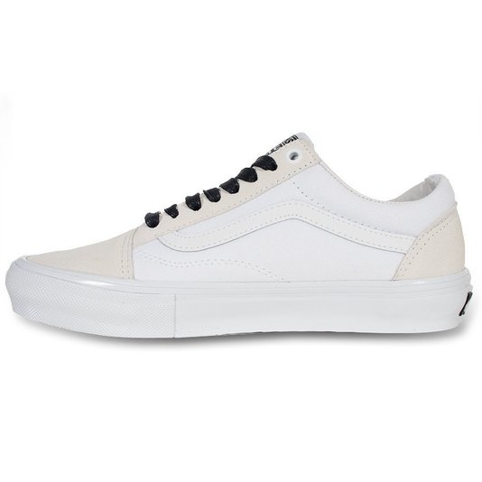 Tênis Vans Skate Old Skool Off White/Branco