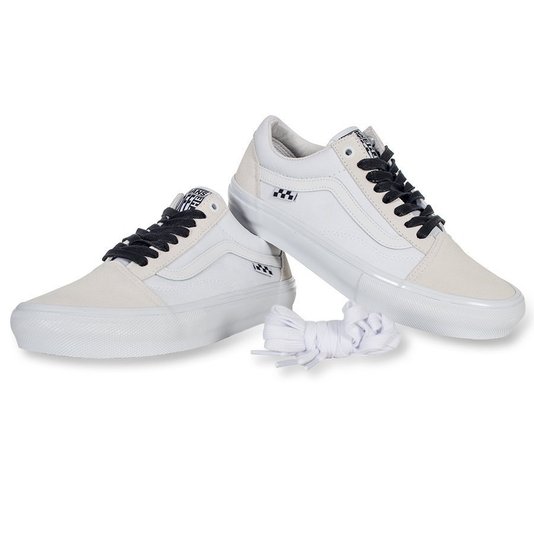 Tênis Vans Skate Old Skool Off White/Branco
