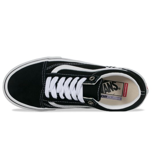 Tênis Vans Skate Old Skool Preto/Branco