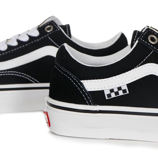 Tênis Vans Skate Old Skool Preto/Branco