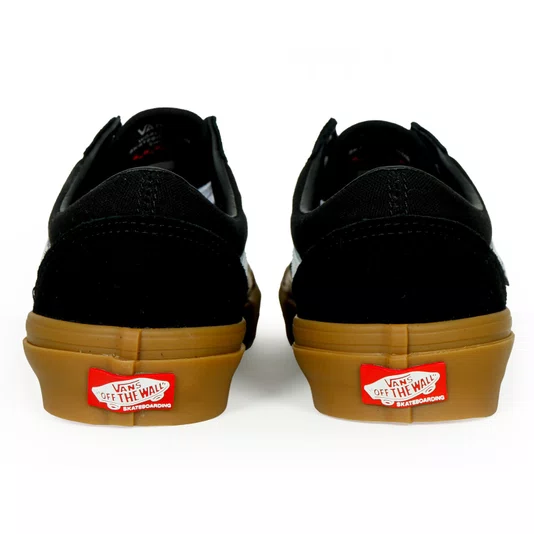 Tênis Vans Skate Old Skool Preto/Branco/Marrom