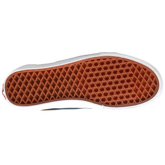 Tênis Vans Skate Old Skool Reynolds Azul Marinho/Ocre/Branco