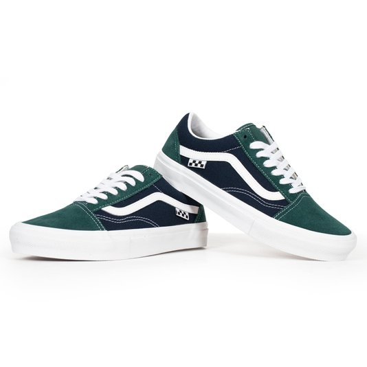 Tênis Vans Skate Old Skool  Verde/Azul