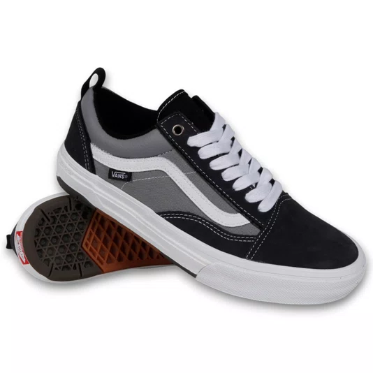 Tênis Vans Skate Old Skool Wafflecup Cinza/Branco