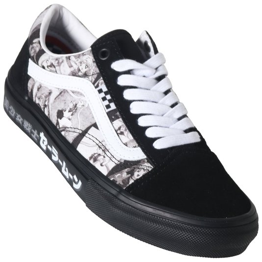 Tênis Vans Skate Old Skool X Pretty Guardian Sailor Moon Preto/Branco