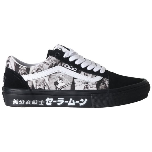 Tênis Vans Skate Old Skool X Pretty Guardian Sailor Moon Preto/Branco