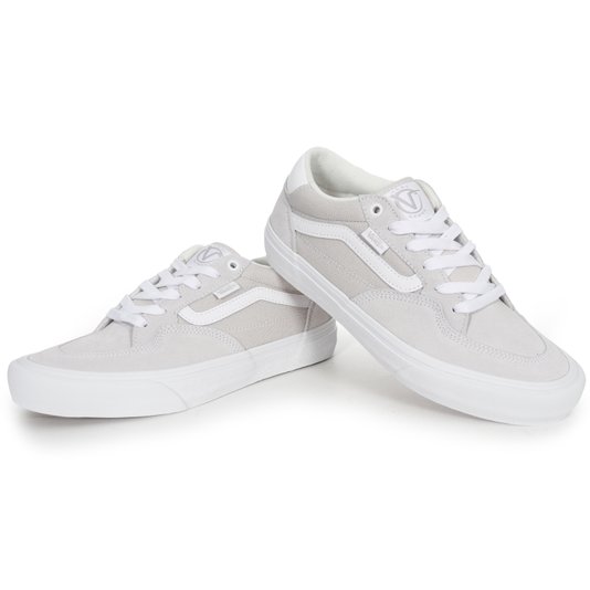 Tênis Vans Skate Rowan Cinza Gelo/Branco