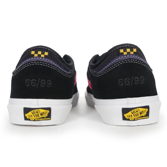 Tênis Vans Skate Rowley Preto/Rosa/Branco