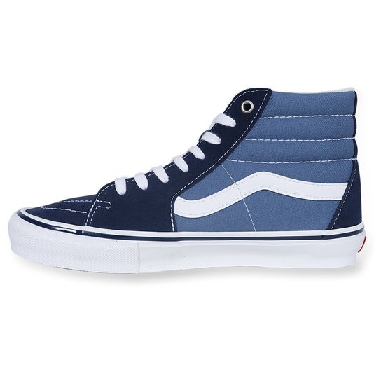 Tênis Vans Skate Sk8-Hi Azul/Branco
