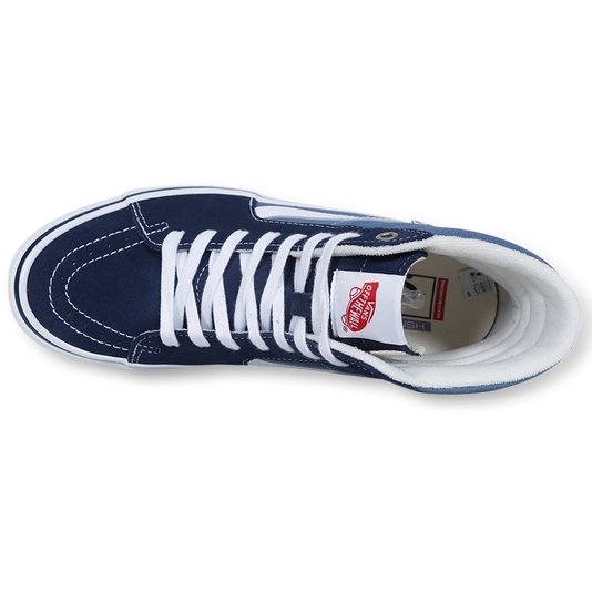 Tênis Vans Skate Sk8-Hi Azul/Branco