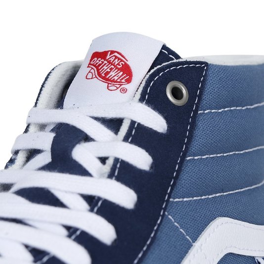Tênis Vans Skate Sk8-Hi Azul/Branco