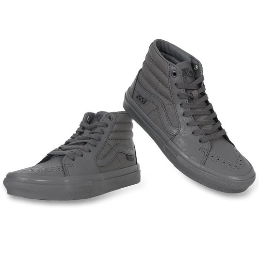 Tênis Vans Skate Sk8-Hi Cinza