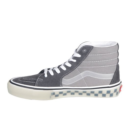 Tênis Vans Skate Sk8-Hi Translucent Cinza/Branco