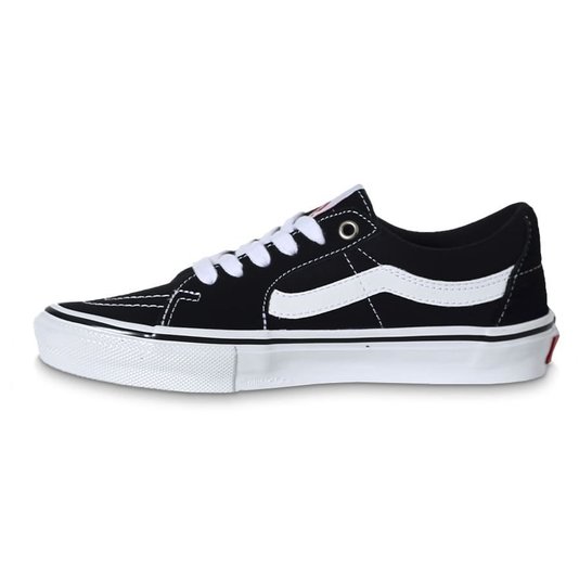 Tenis Vans Skate Sk8-Low Preto/Branco