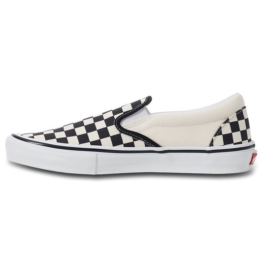 Tenis Vans Skate Slip-On Checkerboard Preto/Branco