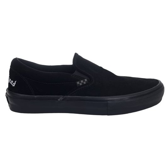 Tênis Vans Skate Slip-On Motorhead Preto