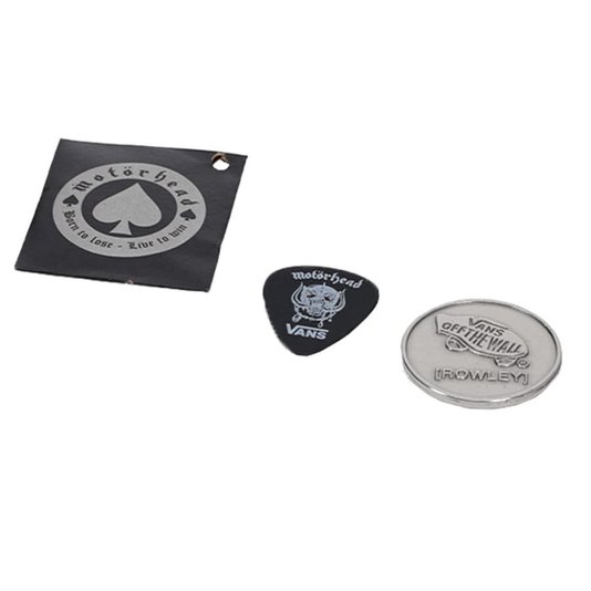 Tênis Vans Skate Slip-On Motorhead Preto