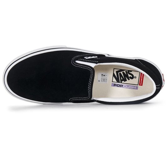 Tenis Vans Skate Slip-On Preto/Branco