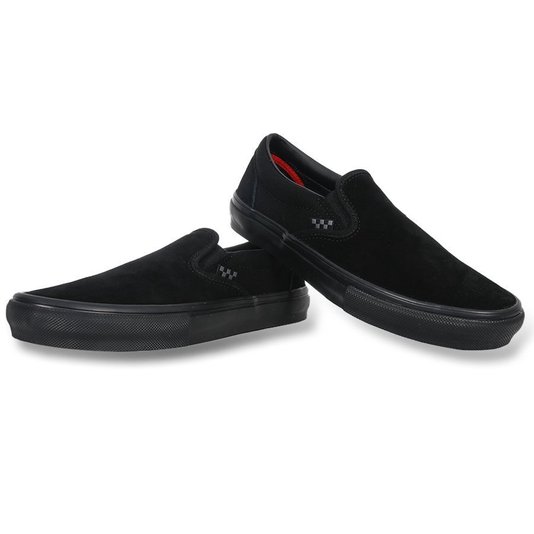 Tênis Vans Skate Slip-On Preto/Preto