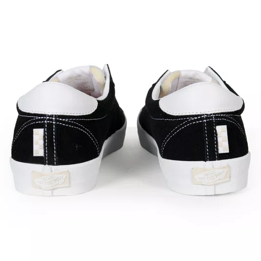 Tênis Vans Skate Sport Preto/Branco