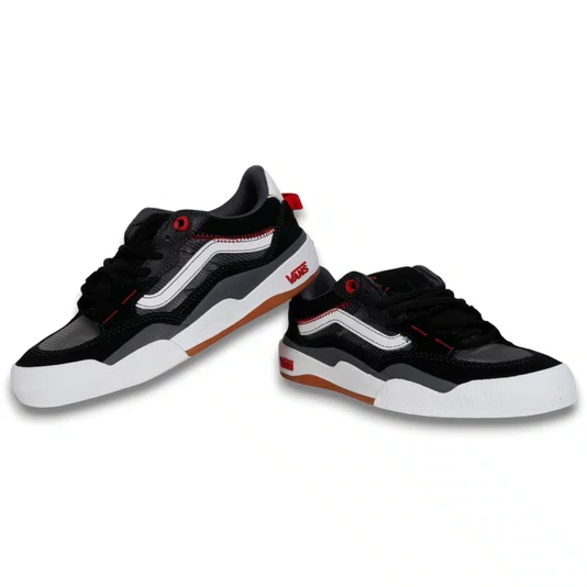 Tênis Vans Skate Wayvee 2.0 Preto/Branco/Vermelho
