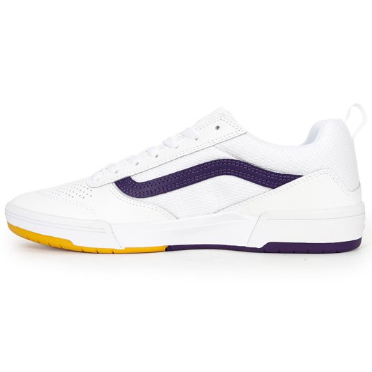 Tênis Vans Skate Zahba Branco/Roxo