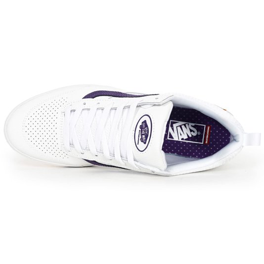 Tênis Vans Skate Zahba Branco/Roxo