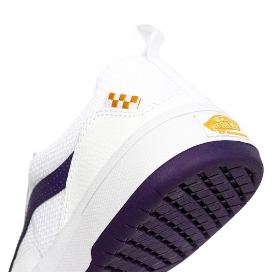 Tênis Vans Skate Zahba Branco/Roxo