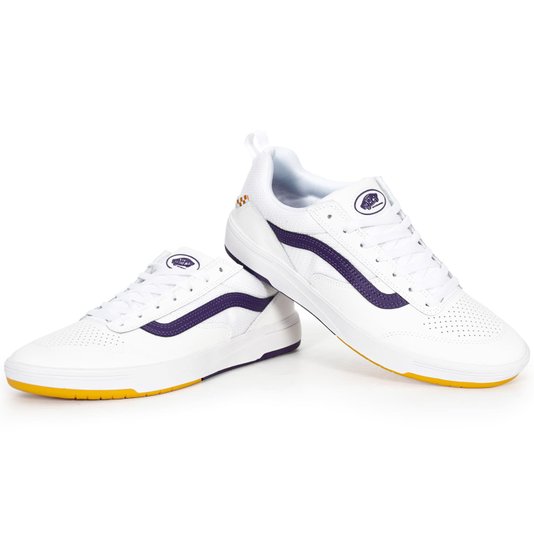 Tênis Vans Skate Zahba Branco/Roxo