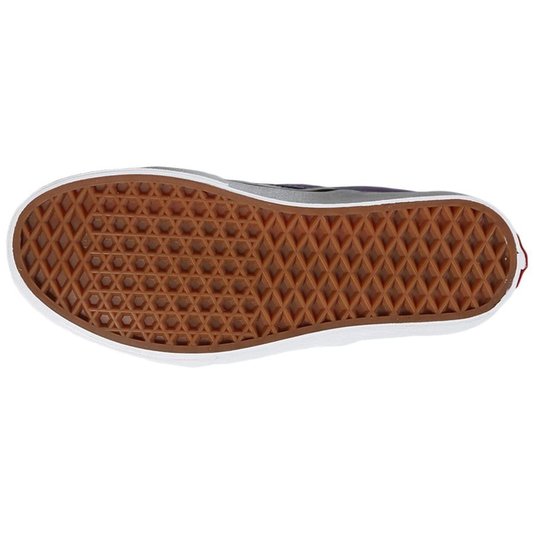 Tênis Vans Slip-On Checkerboard Lilás/Branco