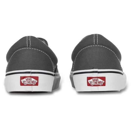 Tênis Vans Slip-On Cinza/Branco