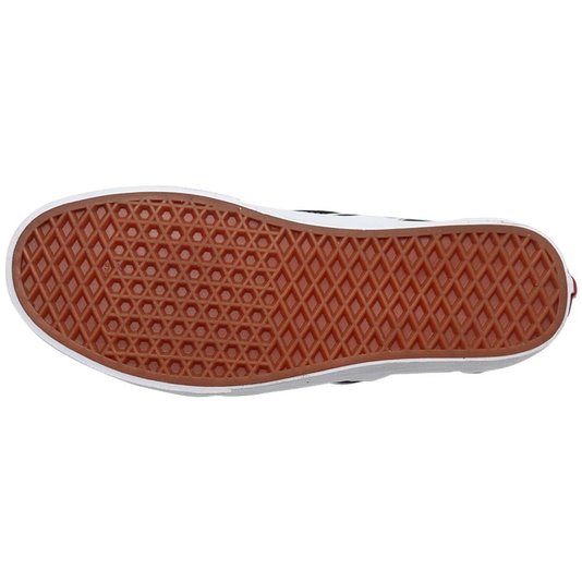 Tênis Vans Slip-On Classic Flame Preto/Branco