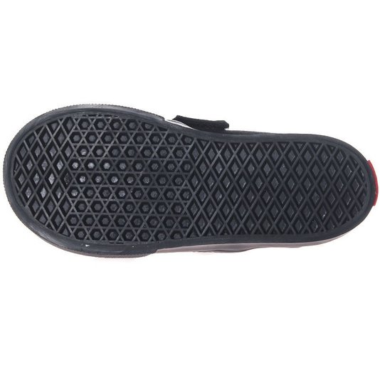 Tênis Vans Slip-On Fogo Fire Infantil Preto/Preto
