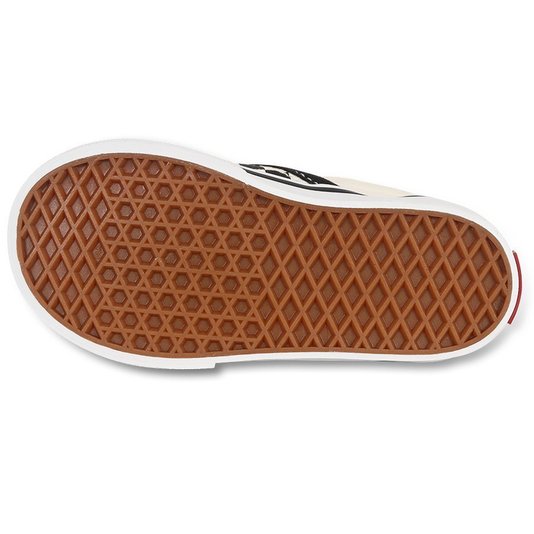 Tênis Vans Slip-On Infantil Creme/Preto