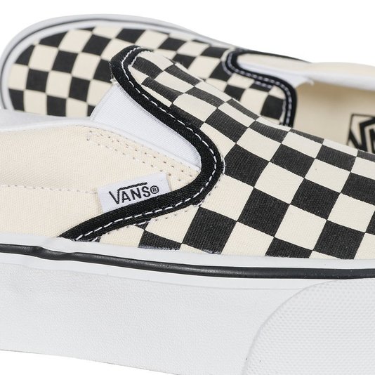 Tênis Vans Slip-On Plataforma Checkerboard Xadrez