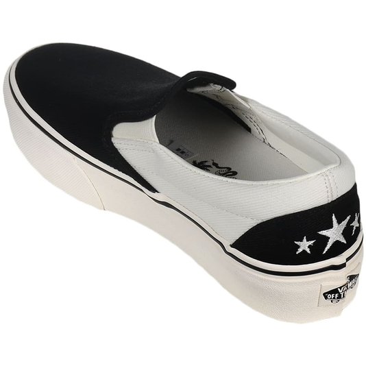 Tenis Vans Slip-On Platform Surf Supply Preto/Offwhite