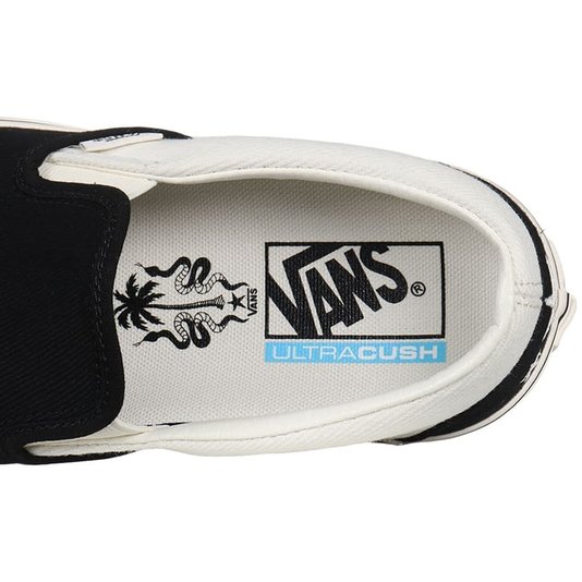 Tenis Vans Slip-On Platform Surf Supply Preto/Offwhite