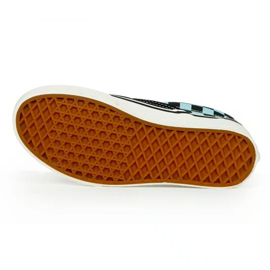 Tênis Vans Slip-On Preto/Azul
