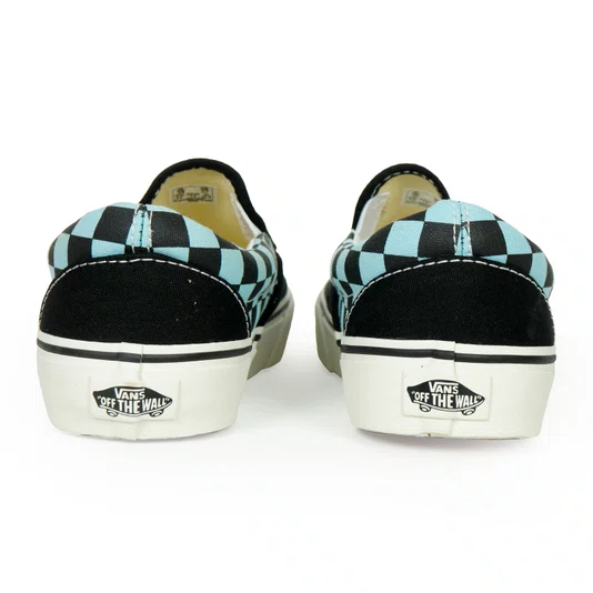 Tênis Vans Slip-On Preto/Azul