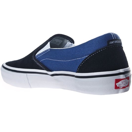 Tênis Vans Slip-On Pro Anti Hero Chris Pfanner Preto/Azul