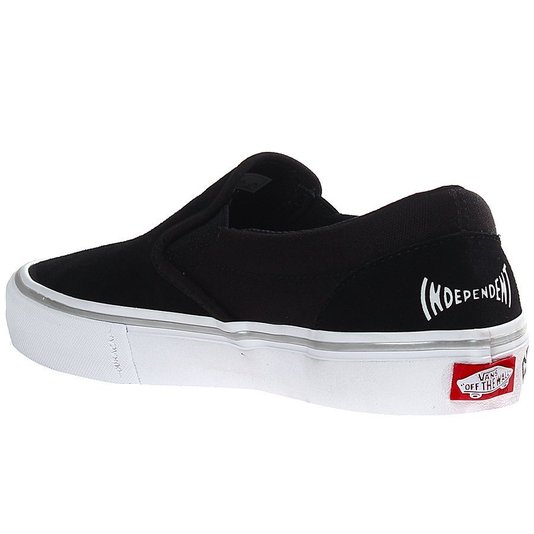 Tênis Vans Slip On Pro Independent Preto