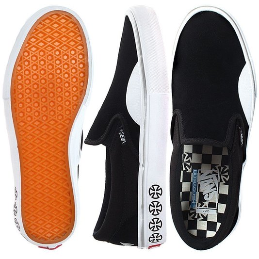 Tênis Vans Slip On Pro Independent Preto