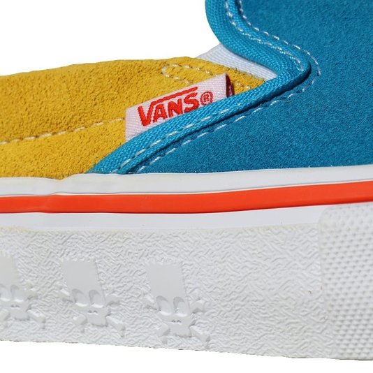 Tênis Vans Slip-On The Simpsons Azul/Amarelo