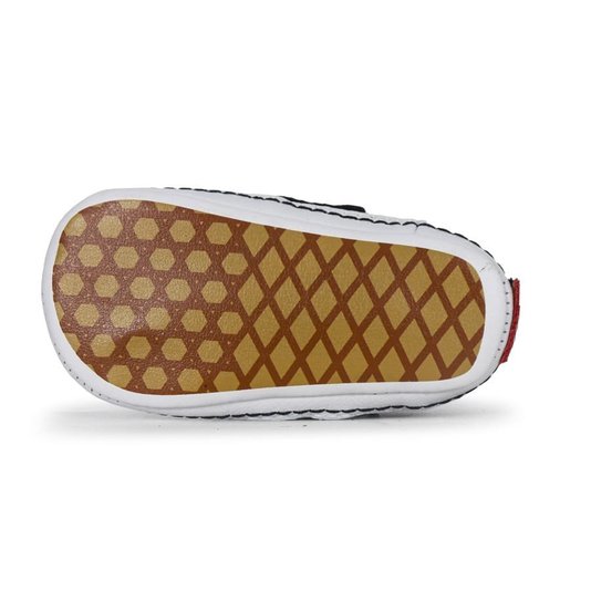 Tênis Vans Slip-On V Crib Preto/Branco