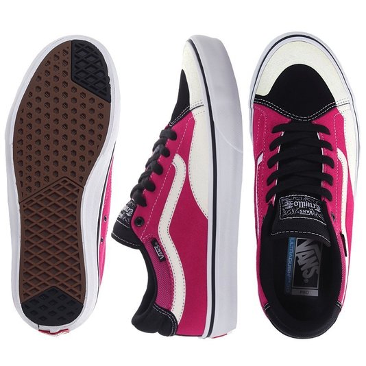 Tênis Vans TNT Advanced Prototype Preto/Rosa